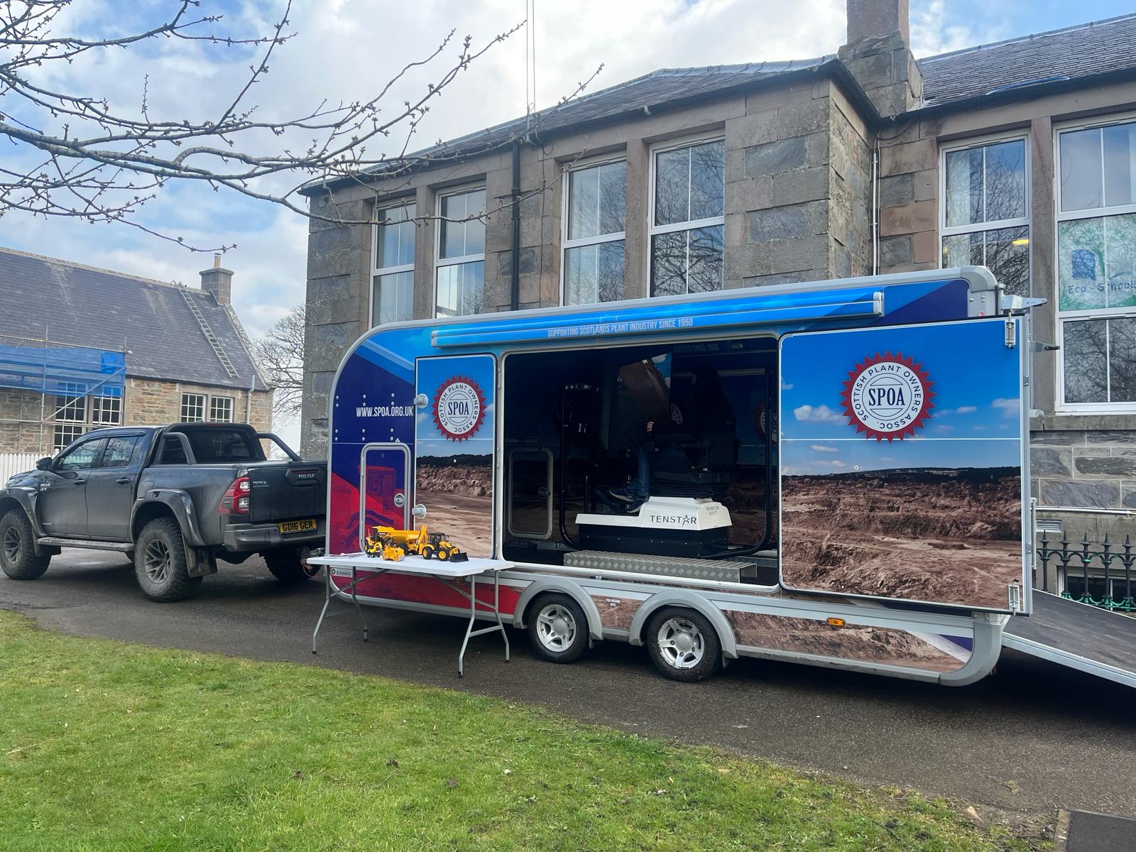 Trailer at Fordyce Primary School.JPG