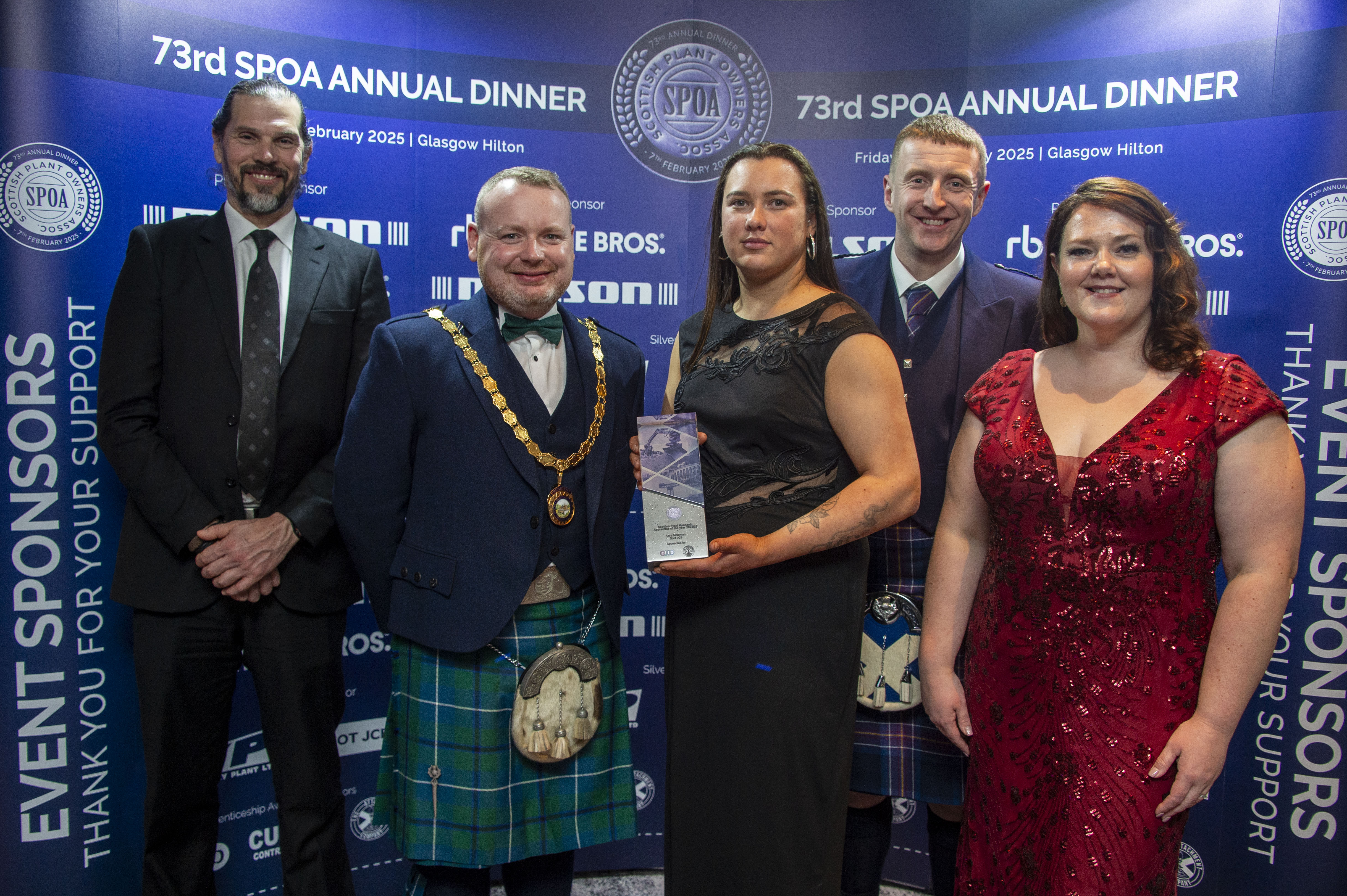 Juan Barrera from NCC, John Sibbald from SPOA, Lara Mcleman, William and Laura Forrest from The Attachment Company.jpg