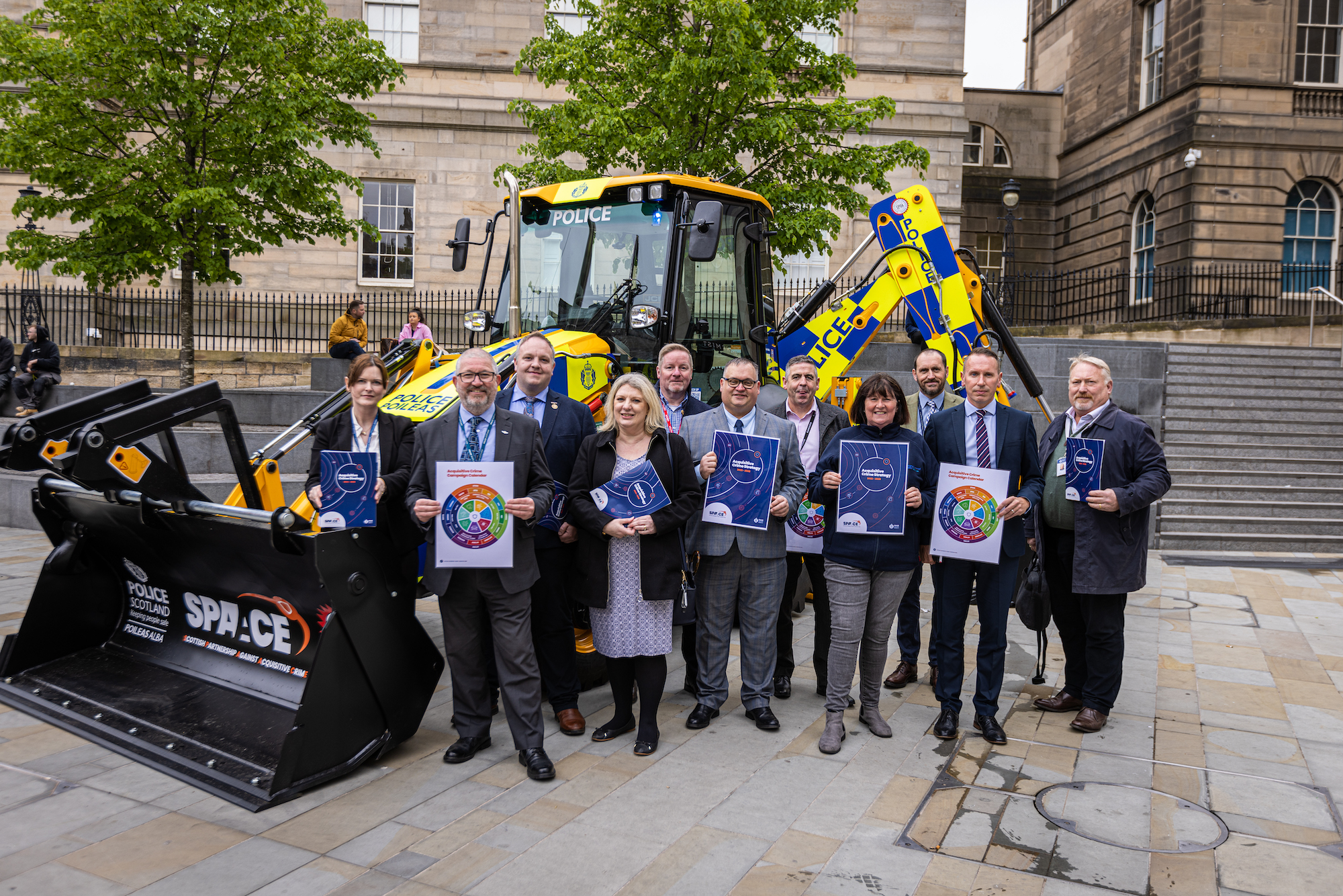 Partners from SPAACE at the launch of the first crime prevention campaign at St James Quarter, Edinburgh.jpg